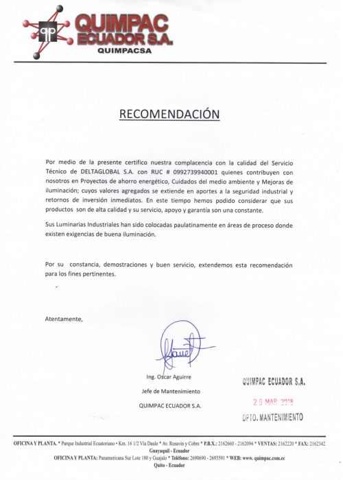 QUIMPAC RECOMENDACION_Mesa de trabajo 1